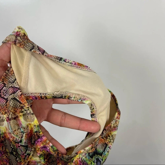 Dolores Cortes Snakeskin One Piece Swimsuit - Picture 5 of 7